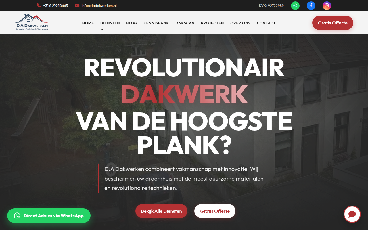 D.A Dakwerken