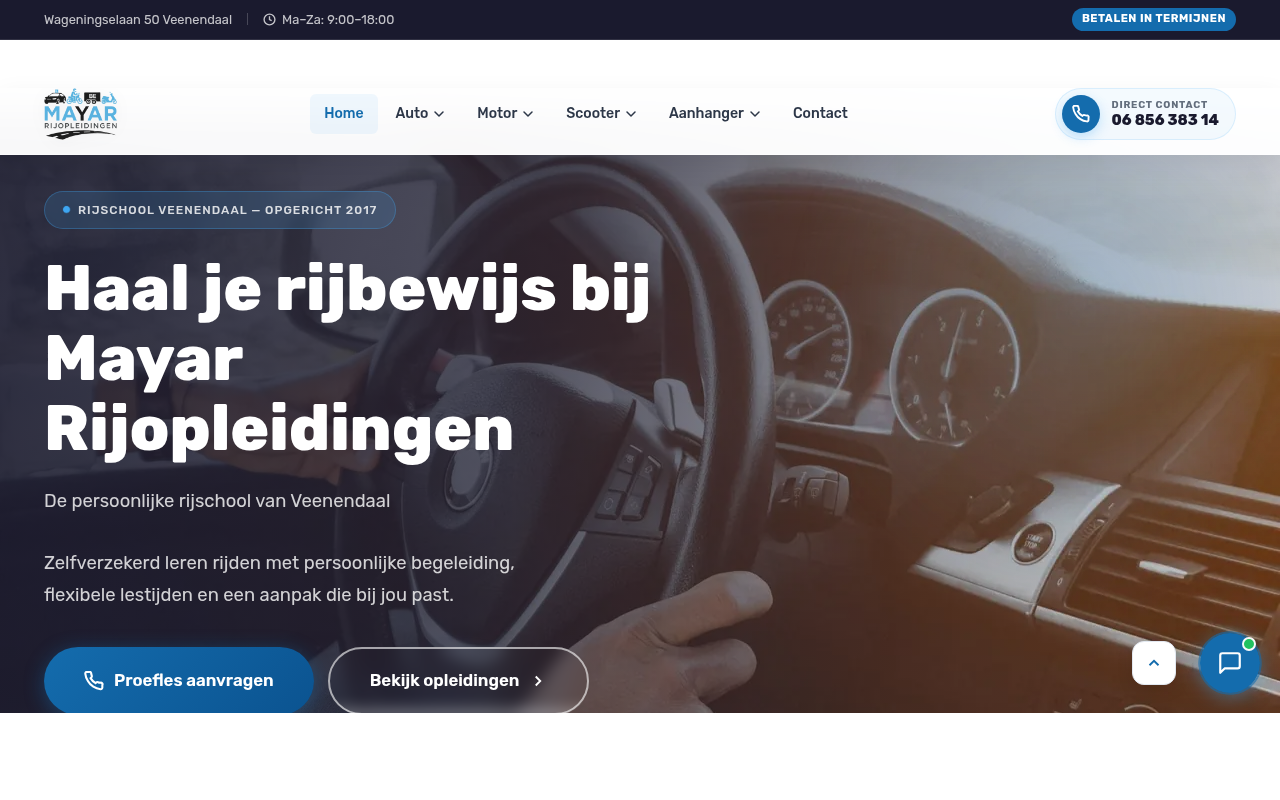 Mayar Rijopleidingen / Mayar Scooterrijbewijs